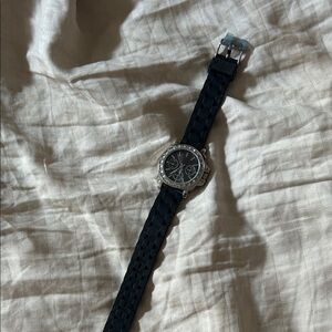 Elegant Black Chronograph Watch